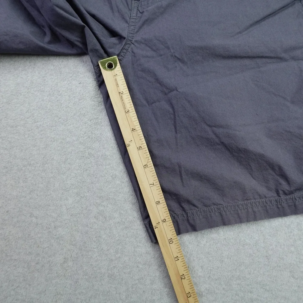 Columbia Shorts Mens 34 Blue Chino Casual Flat Front Cotton Outdoor